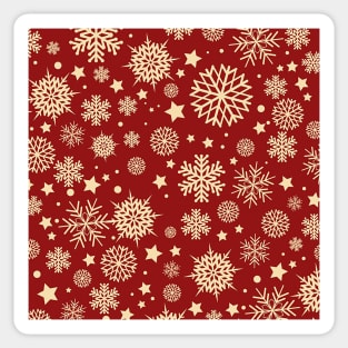 Christmas snowflakes Sticker